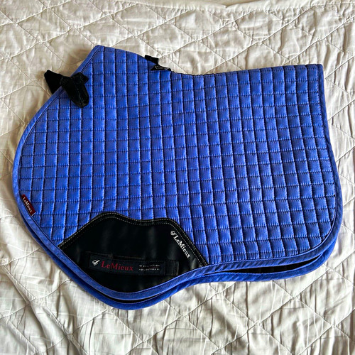 Lemieux bluebell saddle pad - bluebell,