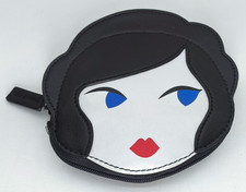 Lulu Guinness Doll Face foldaway shopping tote bag NEW