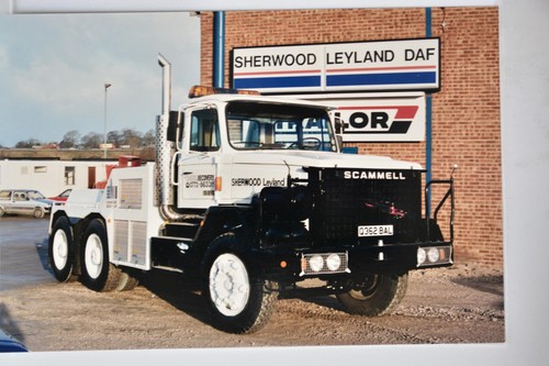 Scammell recovery truck - scammell,