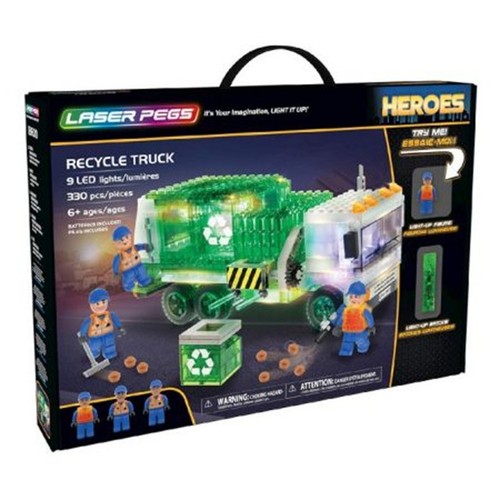 Laser pegs recycle truck - pegs,