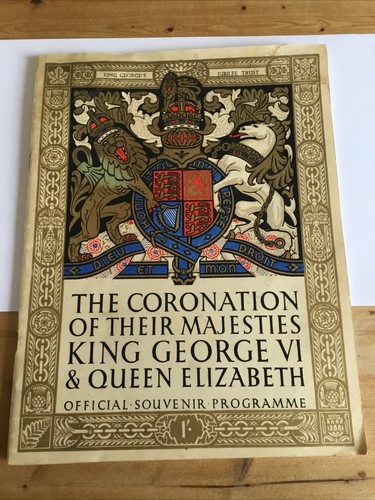 1937 coronation king george - coronation,