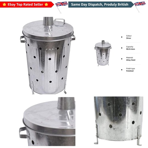 Extra large 90l galvanised - extra,