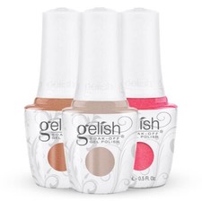 Gelish Harmony Soak Off Gel Polish Colours 100% AUTHENTIC Made in USA, UK SELLER