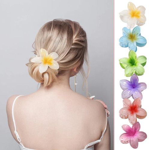 Summer egg flower hair clip - flower,