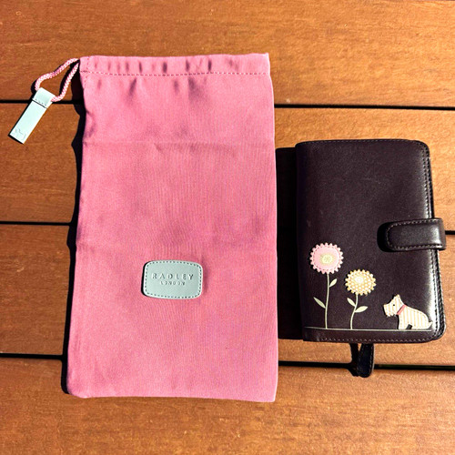 Radley brown leather folding - radley,