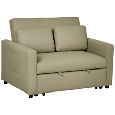 HOMCOM 2 Seater Sofa Bed