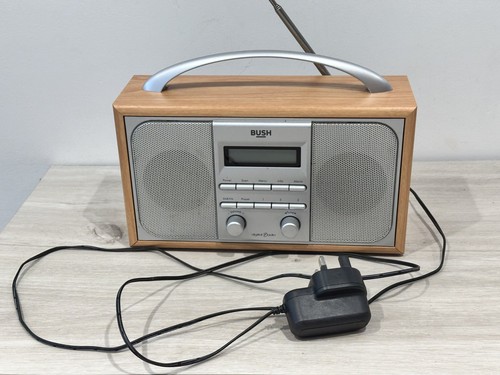 Bush dab radio silver and - dab,