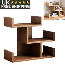 3 Tier Desktop Shelf Bookcase