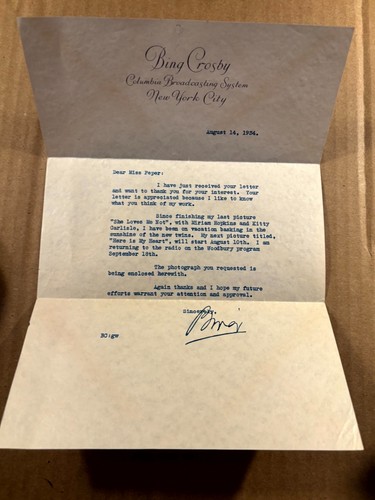 Bing crosby rare - bing, early