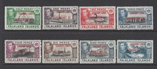 FIDS 1944 GRAHAM LAND – SET OF 8 COMPLETE. SG A1-A8. UNMOUNTED MINT