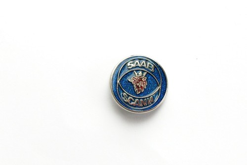 Saab scania enamel lapel - saab,