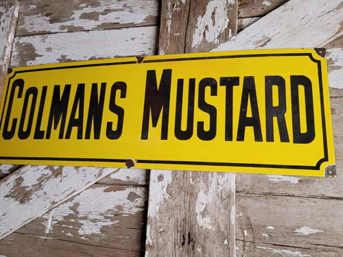 Vintage colmans mustard - vintage,