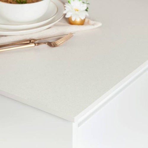 White quartz compact laminate - quartz,