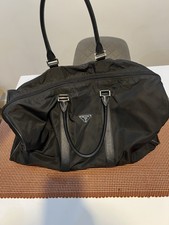 PRADA Tessuto Black Travel Bag