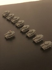 9x 1/300 Heroics and Ros Stuart light tanks.