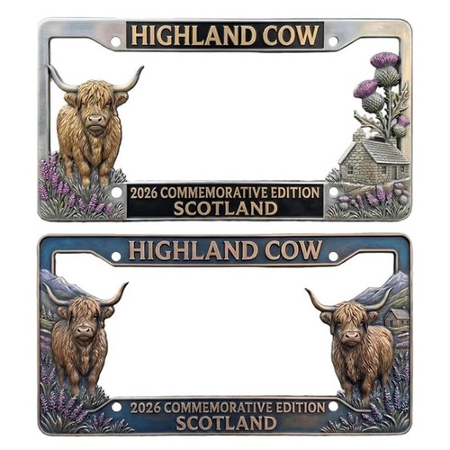 Highland cow commemorative - 2x,