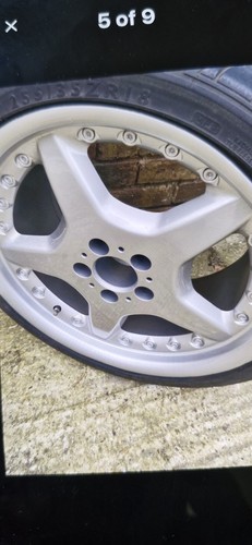Mercedes alloy wheels - alloy,
