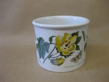 Vintage Portmeirion Botanic Garden Barbados Cotton Flower Planter Plant Pot