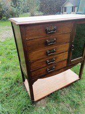 Edwardian Sheet Music Cabinet