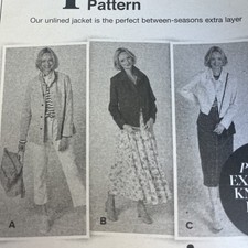 Prima Sewing Pattern Jacket