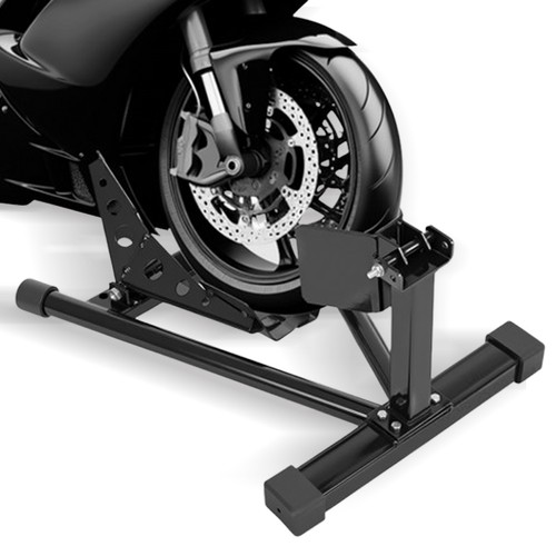 Motorcycle front wheel chock - motorcycle,