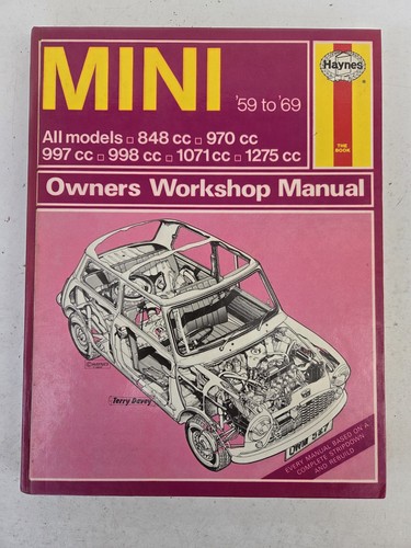 Austin mini haynes manual - haynes, 1959