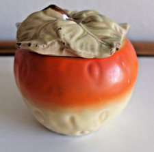 Vintage Cortendorf Retro German 1960s Pumpkin Jam Preserve Sauce Jar see descrip