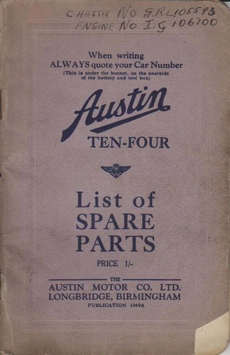 Austin ten four original - ten, 10/4
