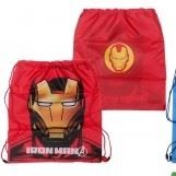 Iron Man Drawstring Gym Bag
