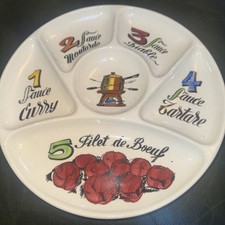 2 french vintage retro Gien
