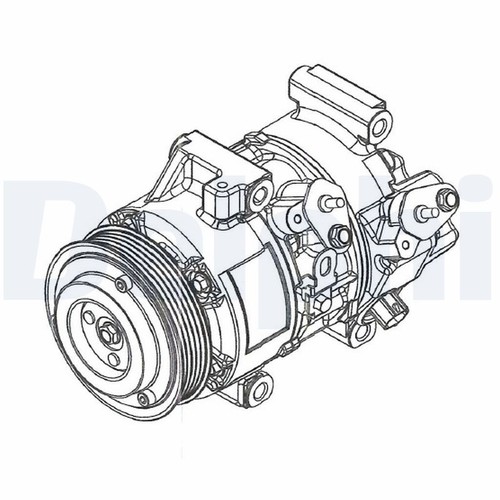 Cs20495 delphi compressor air - delphi,