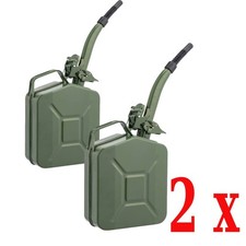 2x 5L Jerry Can Car Storage