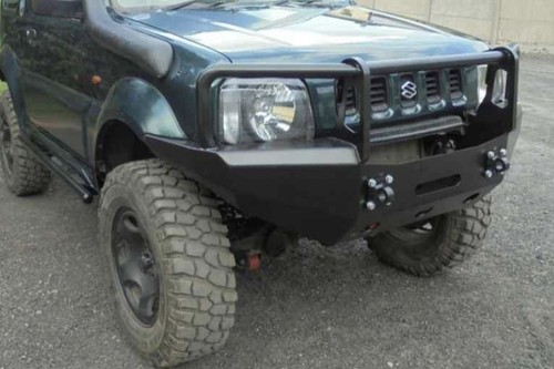 Front steel bumper - steel, off-road