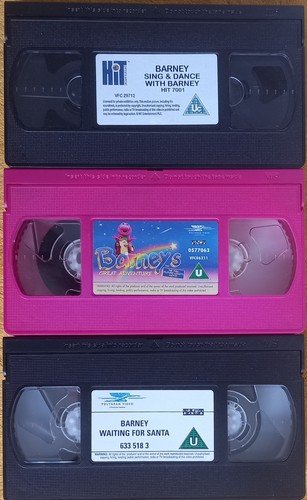 Barney vhs videos greatest - barney,