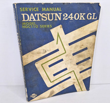 Service Manual Datsun 240K GL