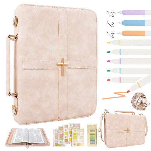 Classic leather bible cover - classic,
