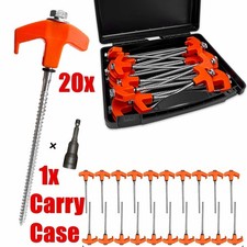 20pcs Pegs Screw In Drill Top