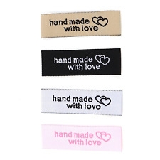 Fabric Labels 'Hand Made With