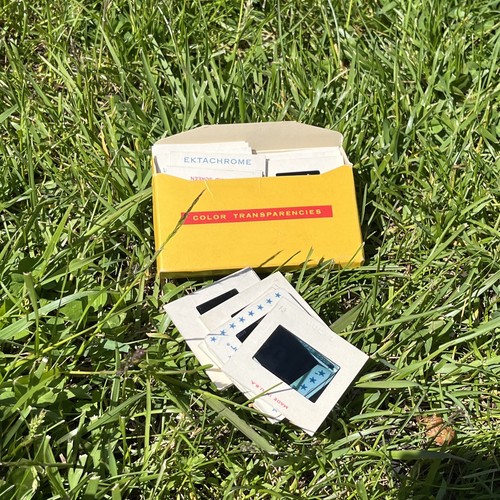Vintage 35mm slides unsearched - slides,