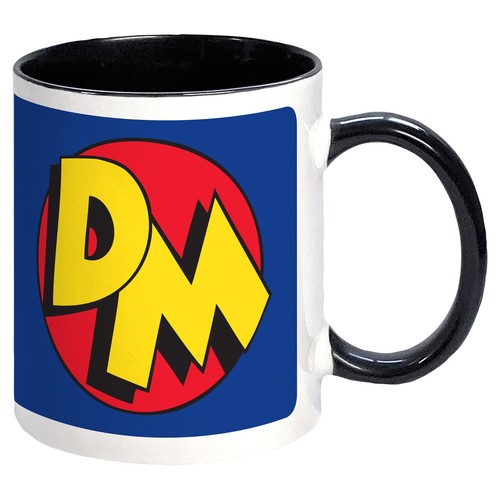 Danger mouse mug logo - danger,