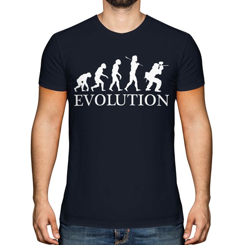 Paintball evolution man - of,