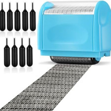 ID Address Blocker Roller Stamp/Refill Ink Data Defender Identity Security Theft