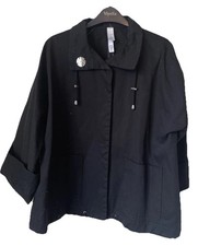 Marla Wynne Women's Black Jacket Size UK M - Stylish & Versatile Outerwear Top