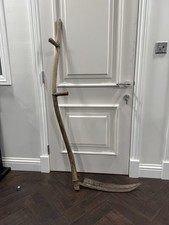 VINTAGE ANTIQUE SCYTHE, HAY SICKLE, FARM TOOL, GRIM REAPER.