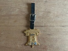 Philadelphia Watch FOB American Legion Aux WW1 WW2 Korea Vietnam Leather Strap