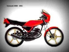 Kawasaki AR50 50cc 2 A4 Photo