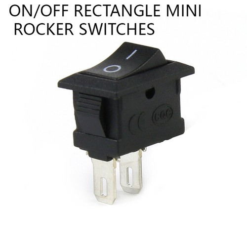 Off rectangle mini rocker - on/off,