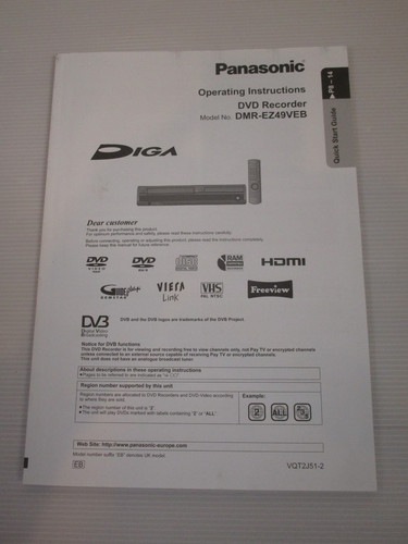 Panasonic dmr ez49veb - panasonic, dmr-ez49veb