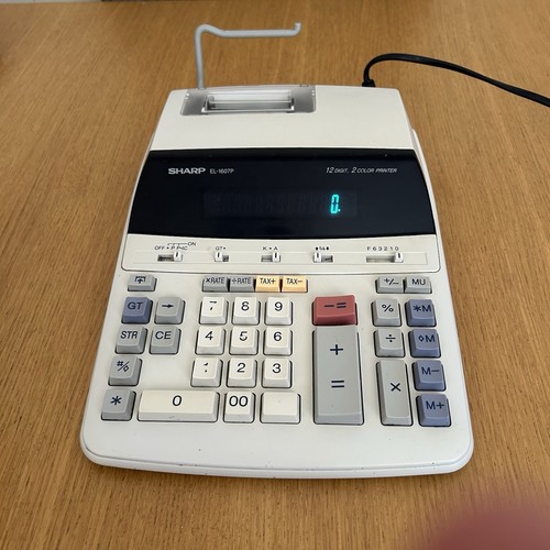 Sharp electronic calculator - electronic,