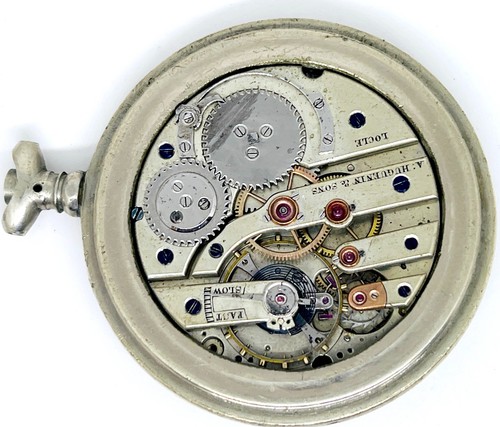 Huguenin triple date - a.huguenin,